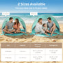 Wolfwise Pop up Beach Tent Sun Shelter with UPF50+ UV Protection