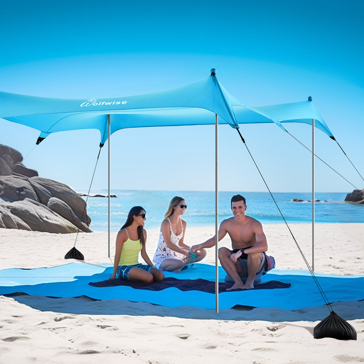 WolfWise ShyShadow S20 Easy Set up Beach Tent