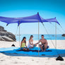 WolfWise ShyShadow S20 Easy Setup Beach Tent, Navy, X-Large