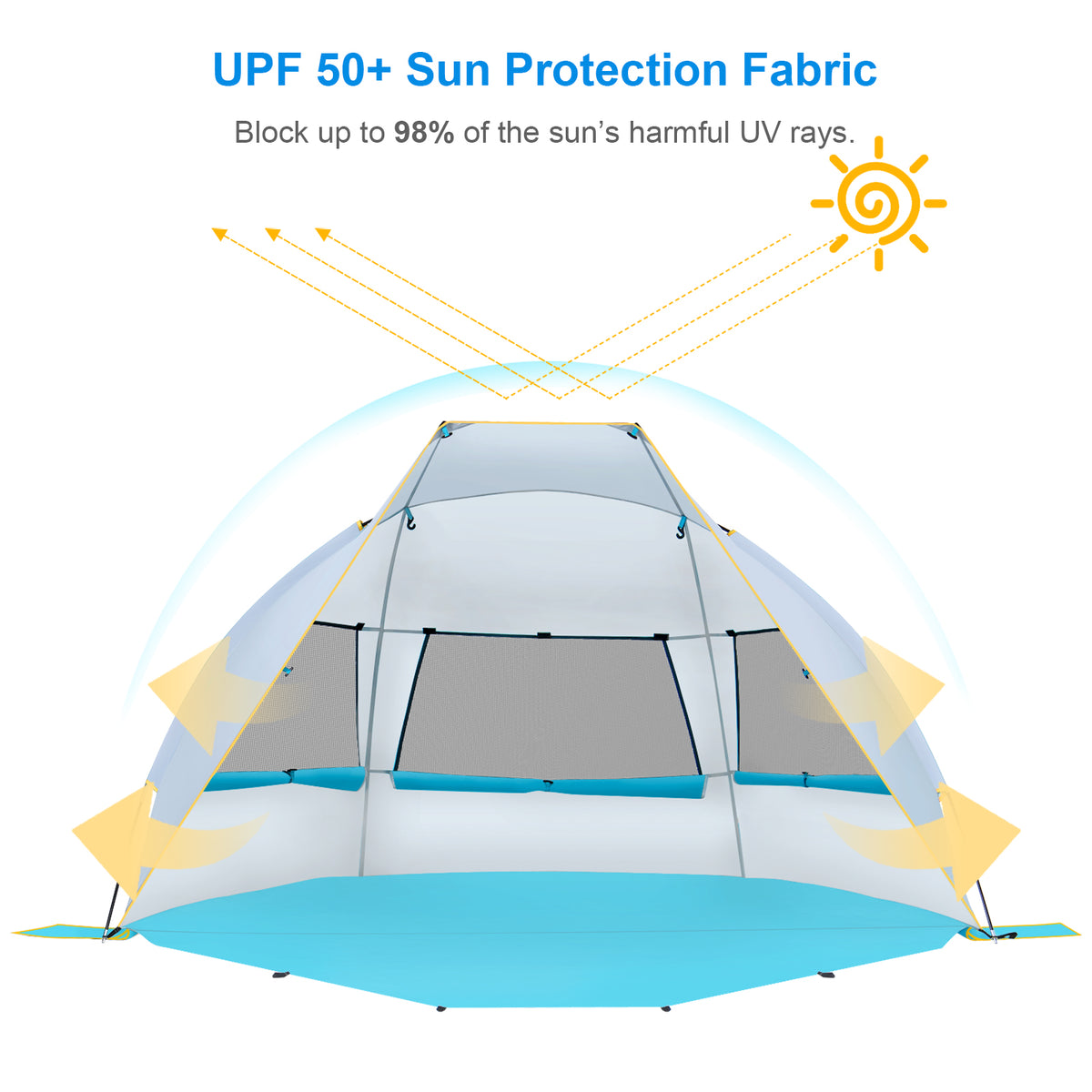 Wolfwise.Foldable.Beach.Tent.