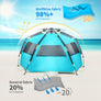 WolfWise GoldSand R10 Easy Setup Beach Tent
