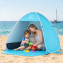 Wolfwise Pop up Beach Tent, UPF50+ Sun Shelter