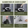 Wolfwise Pop Up Camping Toilet Tent,Value Kit with 30 Bags & Gel & Light