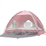 Wolfwise Large Beach Tent Sun Shelter for 3-4 Person, UPF 50+ UV Protection Beach Shade Tent