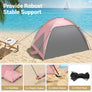 Wolfwise Large Beach Tent Sun Shelter for 3-4 Person, UPF 50+ UV Protection Beach Shade Tent