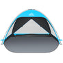 Wolfwise Beach Tent Sun Shelter for 3 Person with UPF 50+ UV Protection