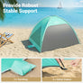 Wolfwise Beach Tent Sun Shelter for 3 Person with UPF 50+ UV Protection