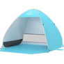 Wolfwise Pop up Beach Tent, UPF50+ Sun Shelter
