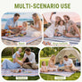 Wolfwise Picnic Blanket Waterproof, 80''x80'' Large Beach Blanket