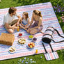 Wolfwise Picnic Blanket Waterproof, 80''x80'' Large Beach Blanket
