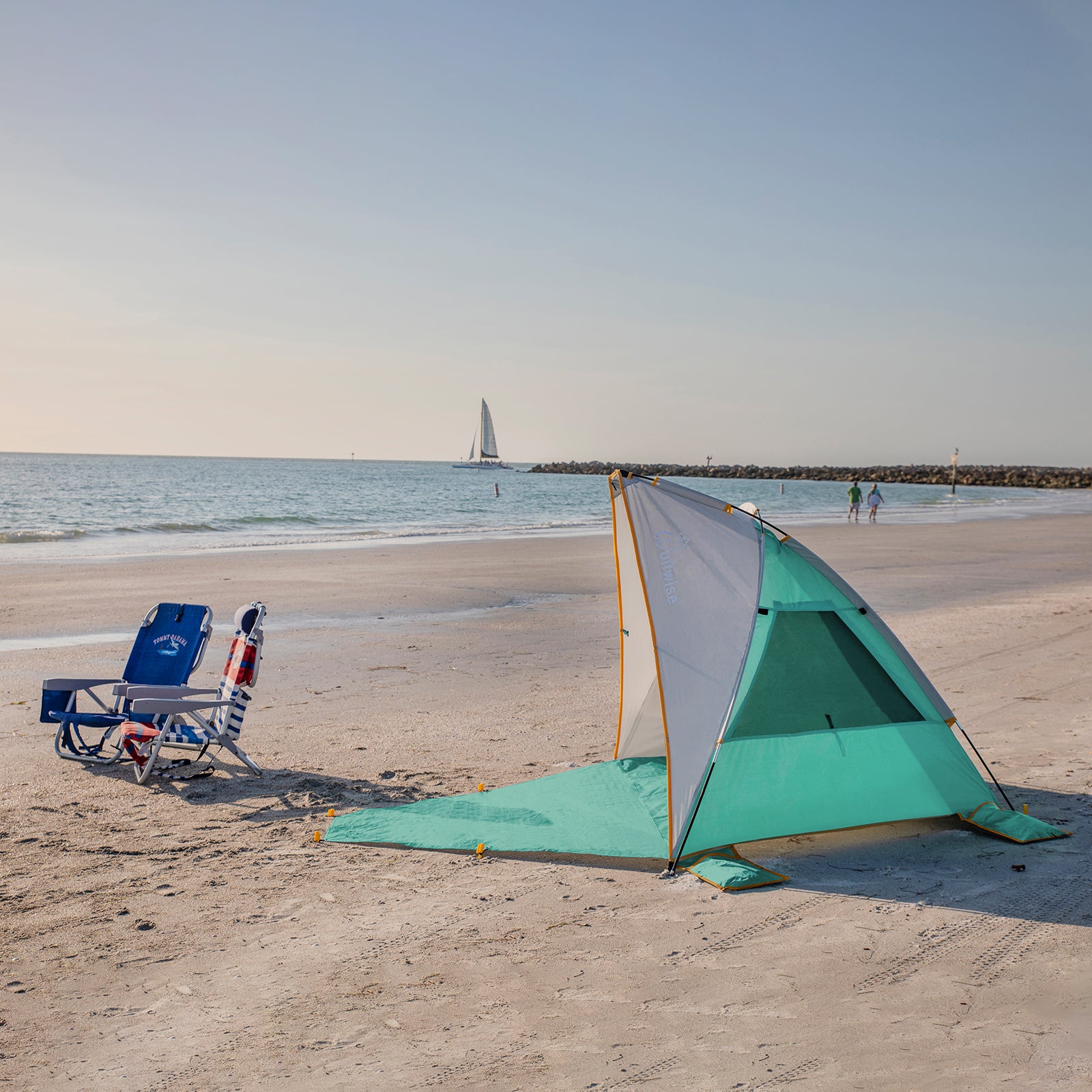 WolfWise Portable Beach Tent, Beach Sun Shelter