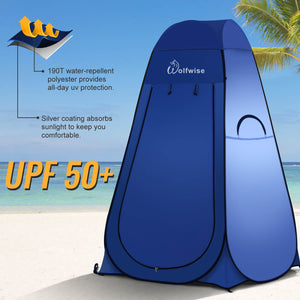 wolfwise toilet tent WolfWise Pop up Shower Tent, Pop up Privacy Tent, Portable Shower Tent
