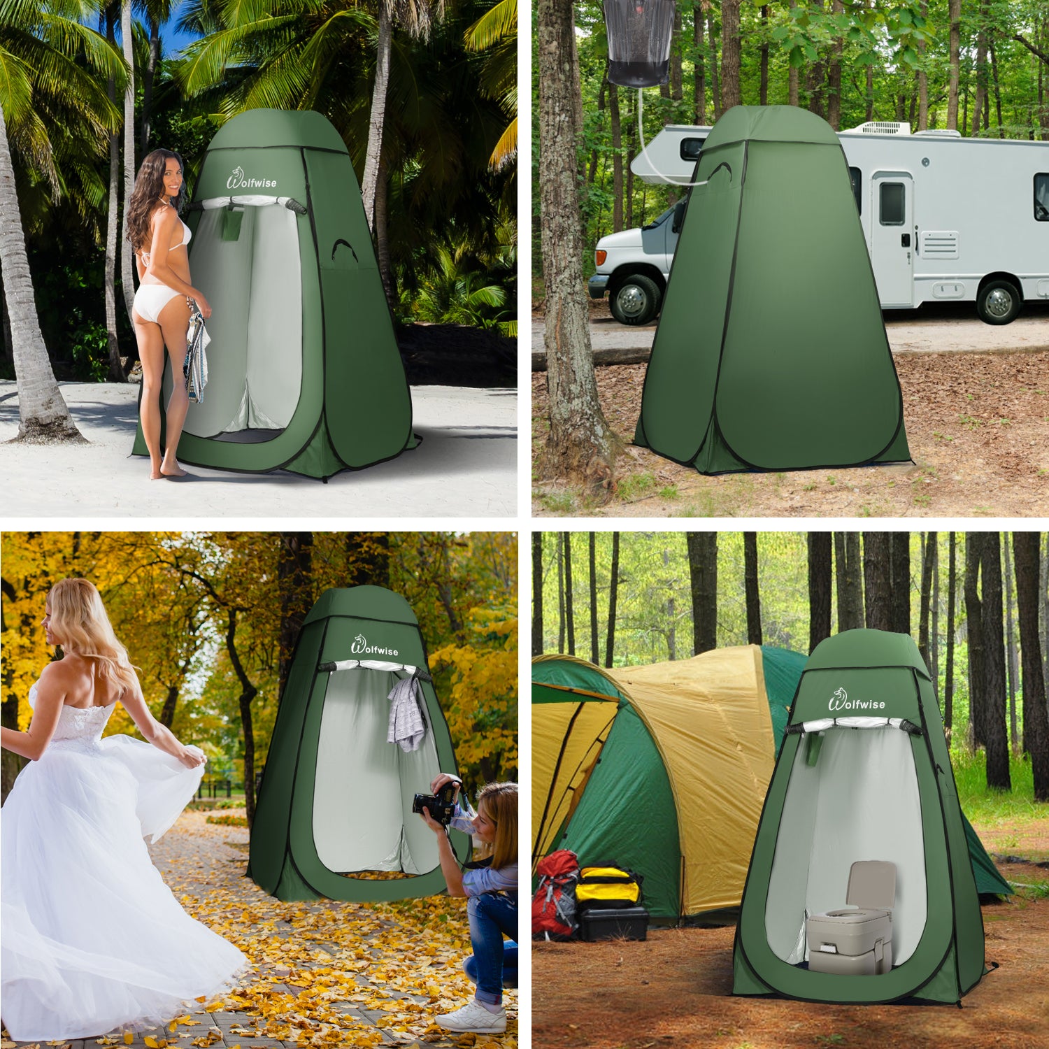 springos pop up tent WolfWise Pop up Shower Tent, Pop up Privacy Tent, Portable Shower Tent