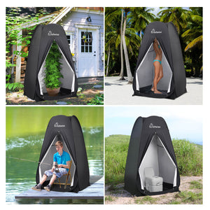 WolfWise pop up shower tent is ideal for camping, biking, toilet, shower, fishing, beach.
